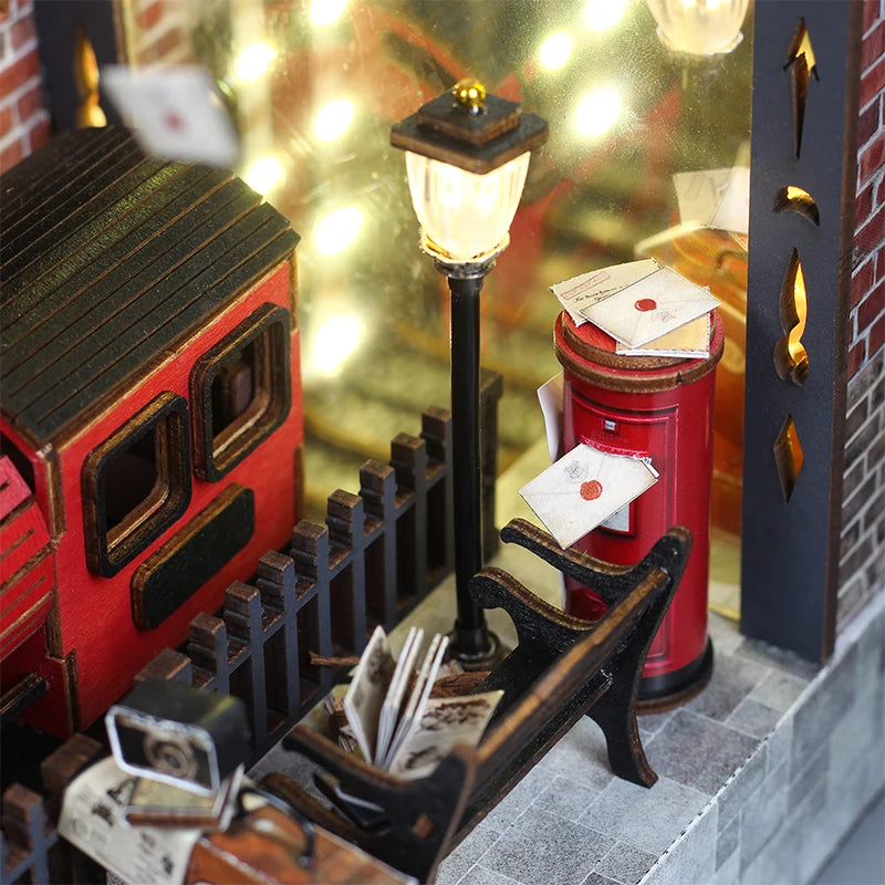 3D Book Nook Kits - Various Styles (some with LED Lights) - Brand New