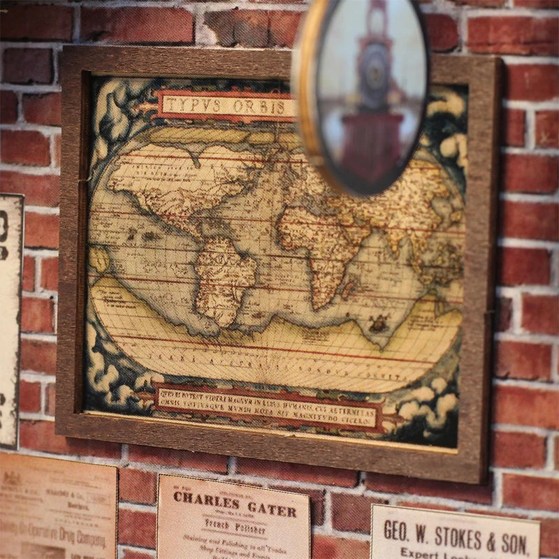 3D Book Nook Kits - Various Styles (some with LED Lights) - Brand New